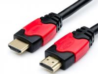 Аксессуар ATcom HDMI - HDMI ver 1.4 for 3D 1m Red-Gold AT14942