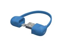 Аксессуар PQI BAG OTG USB to MicroUSB 10cm Blue PQI-uCABLE-BAG-BL