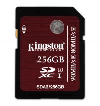 Карта памяти 256Gb - Kingston XC UHS-I(3) - Secure Digital SDA3/256Gb