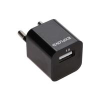 Зарядное устройство Exployd USB 1A Black EX-Z-00007