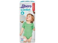 Подгузники Libero Comfort Extra Large 12-22кг 52шт 3701
