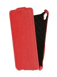 Аксессуар Чехол-книжка Sony Xperia Z3 D6603 Mariso экокожа Red Флотер MSXZ3D6603