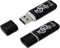 USB Flash Drive 64Gb - SmartBuy Glossy Series Black SB64GBGS-K