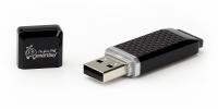 USB Flash Drive 32Gb - SmartBuy Quartz Series Black SB32GBQZ-K