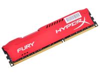 Модуль памяти Kingston HyperX Fury Red DDR3 DIMM 1600MHz PC3-12800 CL10 - 8Gb HX316C10FR/8
