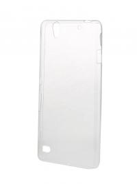 Аксессуар Чехол-накладка Sony Xperia C4 BROSCO силиконовый Transparent C4-TPU-TRANSPARENT