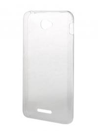 Аксессуар Чехол-накладка Sony Xperia E4 BROSCO силиконовый Transparent E4-BACK-01-TRANSPARENT