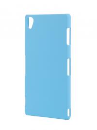 Аксессуар Чехол-накладка Sony Xperia Z3 BROSCO пластиковый Blue Z3-BACK-03-BLUE