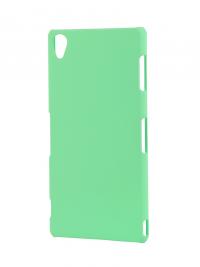 Аксессуар Чехол-накладка Sony Xperia Z3 BROSCO пластиковый Green Z3-BACK-03-GREEN