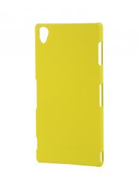 Аксессуар Чехол-накладка Sony Xperia Z3 BROSCO пластиковый Yellow Z3-BACK-03-YELLOW