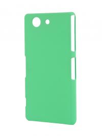 Аксессуар Чехол-накладка Sony Xperia Z3 Compact BROSCO пластиковый Green Z3C-BACK-03-GREEN