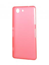 Аксессуар Чехол-накладка Sony Xperia Z3 Compact BROSCO Super Slim пластиковый Red Z3C-BACK-04-RED
