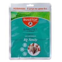 Средство защиты от комаров BugSTOP BIG FAMILY 279659
