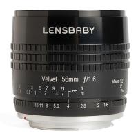 Объектив Lensbaby Velvet 56 mm F/1.6 1:2 Macro Black for Fuji X 83051 / LBV56BF