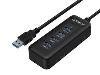 Хаб USB Orico U3R1H4-BK 4-Ports Black