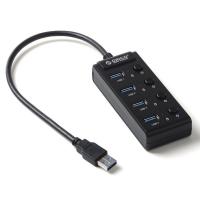 Хаб USB Orico W9PH4-BK 4-Ports Black