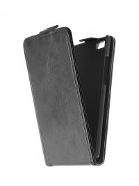 Аксессуар Чехол-флип Huawei P8 Lite SkinBox Black T-F-HP8L