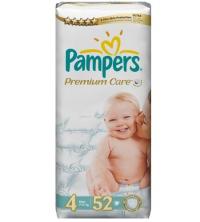 Подгузники Pampers Premium Care Jumbo Maxi 7-14кг 52шт 4015400278818