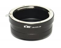 Переходное кольцо JJC KIWIFOTOS LMA-EOS_EM for Canon EF - Sony E-Mount NEX