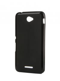 Аксессуар Чехол-накладка Sony Xperia E4 Activ силиконовый Black Mat 46863