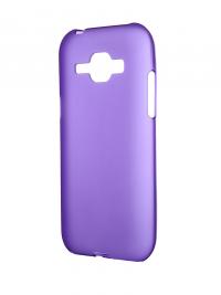 Аксессуар Чехол-накладка Samsung Galaxy SM-J100 J1 Activ силиконовый Purple Mat 46707
