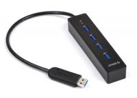 Хаб USB Orico W8PH4-BK 4-Ports Black