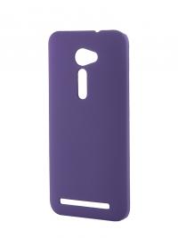 Аксессуар Чехол-накладка ASUS ZenFone 2 ZE500CL Pulsar Clipcase PC Soft-Touch Purple PCC0039