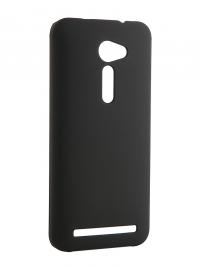 Аксессуар Чехол-накладка ASUS ZenFone 2 ZE500CL Pulsar Clipcase PC Soft-Touch Black PCC0038