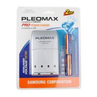 Зарядное устройство Samsung Pleomax 1015 + 2HR6 2500 mAh 14379