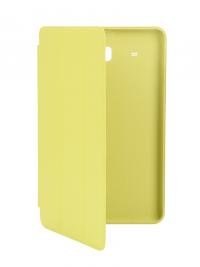 Аксессуар Чехол Ainy for Samsung Galaxy Tab E 9.6 кожаный Yellow