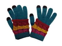 Теплые перчатки для сенсорных дисплеев Экспедиция GlovesBLU-05 Blue