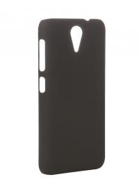 Аксессуар Чехол-накладка HTC Desire 620 SkinBox 4People Black T-S-HD620-002 + защитная пленка