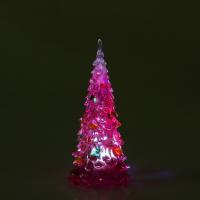 Новогодний сувенир Luazon Елочка радуга загадка Pink 1077307