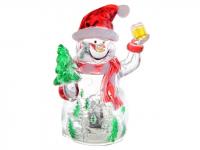 Новогодний сувенир Luazon Снеговик-весельчак RGB 1077333
