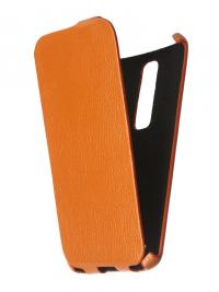 Аксессуар Чехол Cojess for ASUS ZenFone 2 551ML Ultra Slim Экокожа Флотер Orange