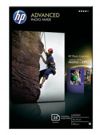 Фотобумага HP Q8691A Глянцевая 250g/m2 A6 25 листов