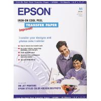 Фотобумага Epson C13S041154 Для перевода изображений на ткань 124g/m2 A4 10 листов