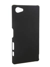 Аксессуар Чехол-накладка Sony Xperia Z5 Compact SkinBox 4People Black T-S-SXZ5C-002 + защитная пленка