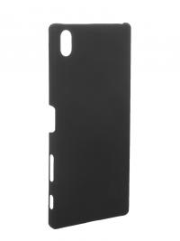 Аксессуар Чехол Sony Xperia Z5 Premium BROSCO пластиковый Black Z5P-SOFTTOUCH-BLACK