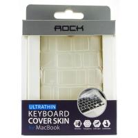 Аксессуар ROCK Keyboard Cover Skin Силиконовая накладка на клавиатуру для APPLE MacBook 12 Transparent