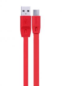 Аксессуар Remax MicroUSB Full Speed Cable Red 150cm RM-000154