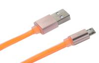 Аксессуар Remax MicroUSB Colorful Cable Orange RM-000165