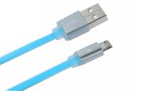 Аксессуар Remax MicroUSB Colorful Cable Blue RM-000163