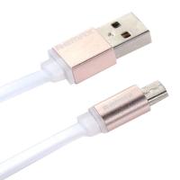 Аксессуар Remax MicroUSB Colorful Cable White RE-005m