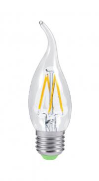 Лампочка ASD LED Свеча на ветру Premium 5W 4000K 160-260V E27 4690612003535