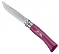 Нож Opinel №7 Plum 001444 - длина лезвия 80мм