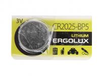 Батарейка CR2025 - Ergolux BL-5 (1 штука)