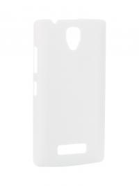 Аксессуар Чехол-накладка Lenovo A2010 SkinBOX 4People White T-S-L2010-002 + защитная пленка