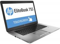 Ноутбук HP EliteBook 755 G2 Silver-Black Metal F1Q26EA AMD A10 Pro 7350B 2.1 GHz/8192Mb/256Gb SSD/No ODD/AMD Radeon R6/LTE/3G/Wi-Fi/Bluetooth/Cam/15.6/1920x1080/Windows 8 64-bit