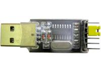 Конструктор Переходник USB - COM (TTL) Радио КИТ KIT-CH340G-1 RC026